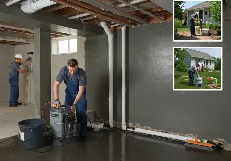 Basement Waterproofing and Flood Prevention process in Farmers Loop, AK